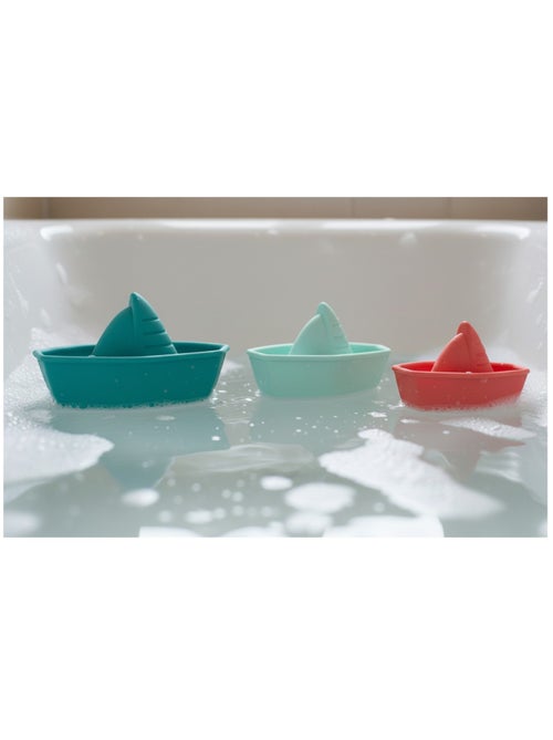 Bateaux de bain en silicone - Kiabi