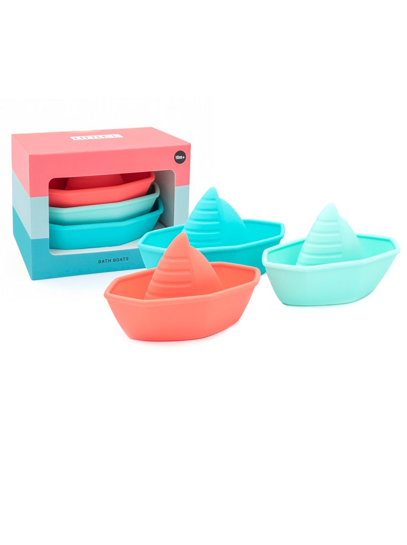 Bateaux de bain en silicone Bleu - Kiabi