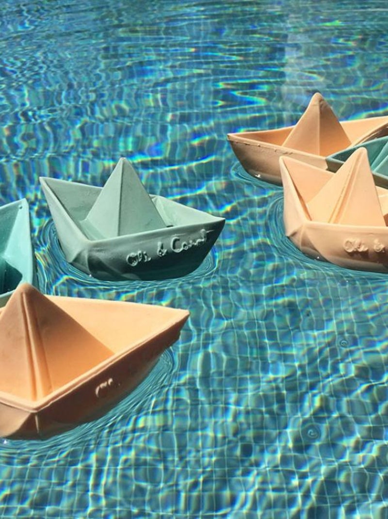 Bateaux Origami - Nude Orange - Kiabi
