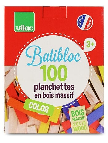 Batibloc couleur 100 planchettes