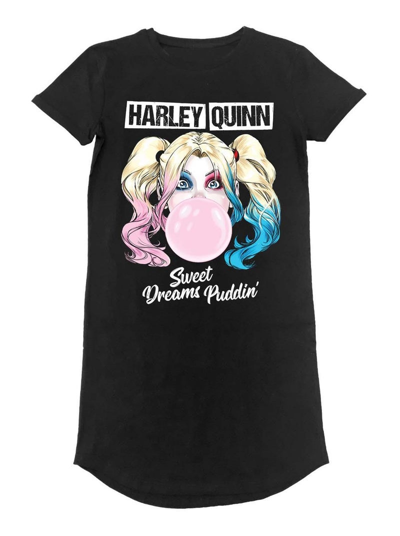 Batman - Robe t-shirt SWEET DREAMS PUDDIN´ Noir - Kiabi