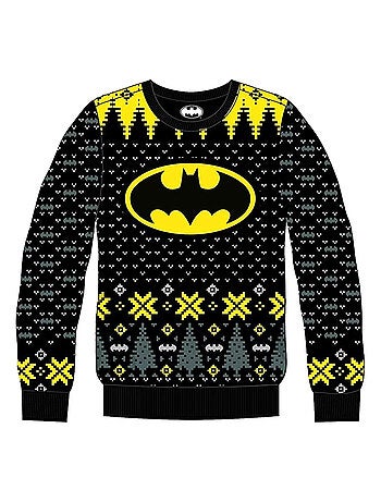 Batman - Sweat Noël motif/style logo