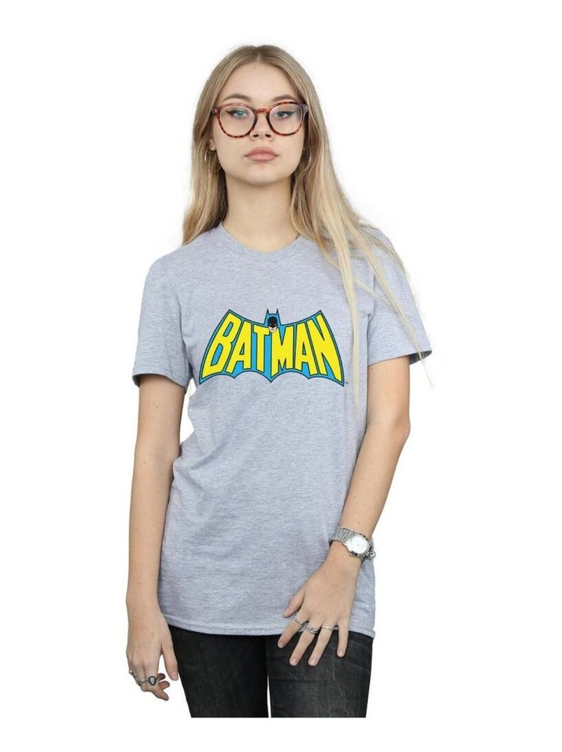 Batman - T-shirt Gris chiné - Kiabi