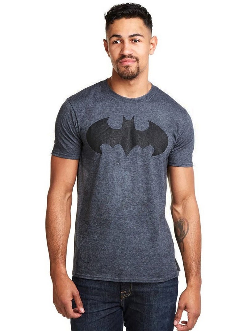 Batman - T-shirt MONO Gris foncé - Kiabi