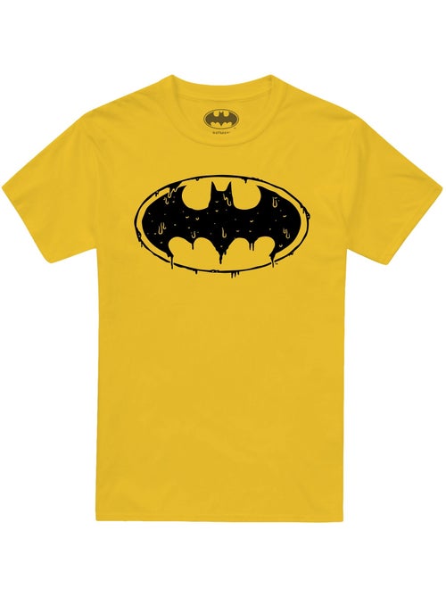 Batman - T-shirt motif logo apsect gluant (Batman) - Kiabi