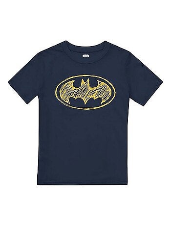 Batman - T-shirt motif logo griffonné
