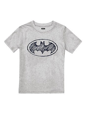 Batman - T-shirt motif logo griffonné