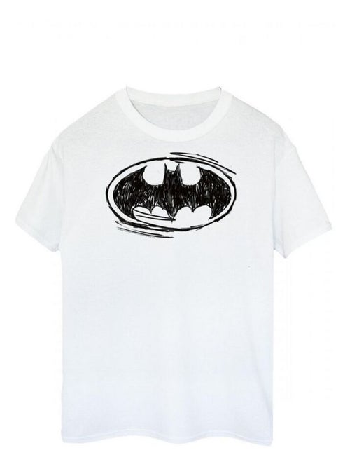 Batman - T-shirt motif/style croquis - Kiabi