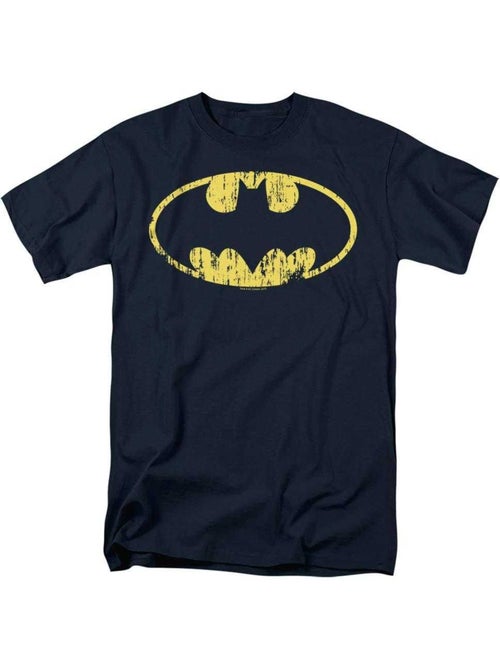Batman - T-shirt motif/style logo usé - Kiabi