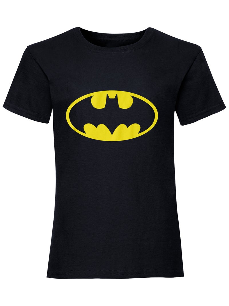 Batman - T-shirt Noir Jaune - Kiabi