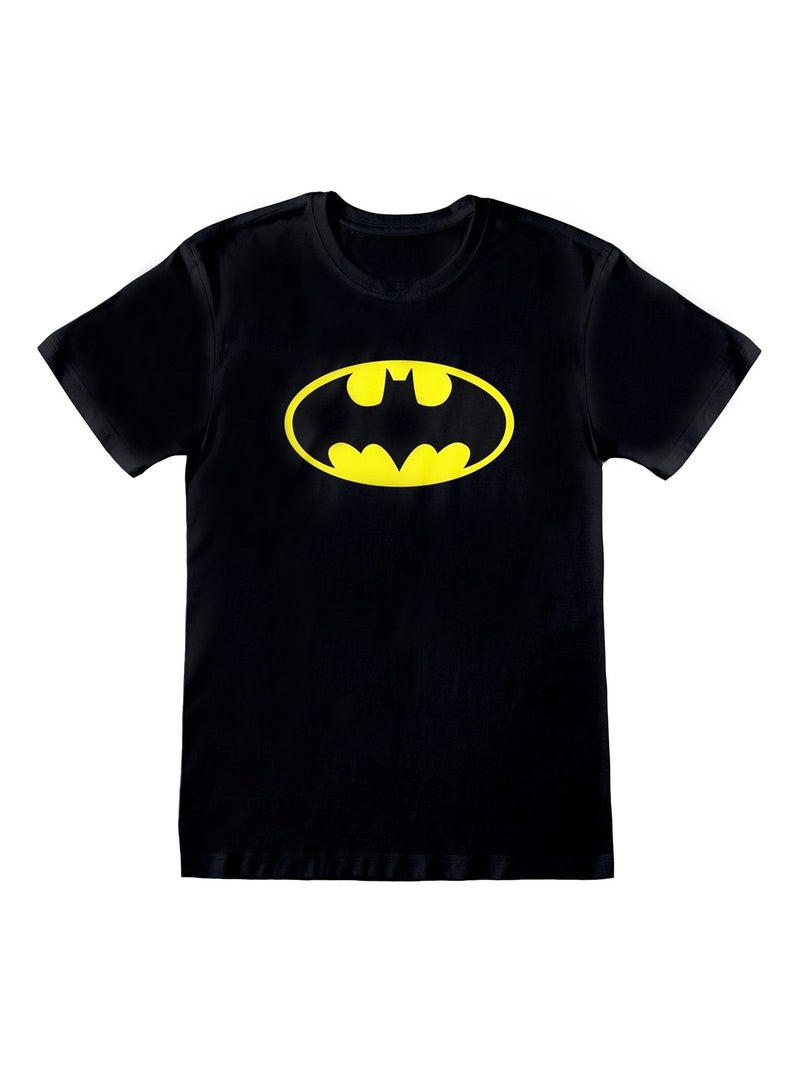 Batman - T-shirt Noir Jaune - Kiabi