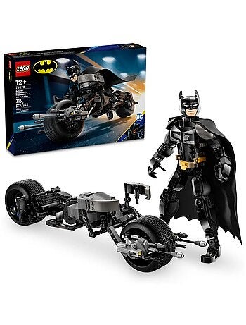 Batman La figurine de Batman™ à construire et la moto Bat-Pod