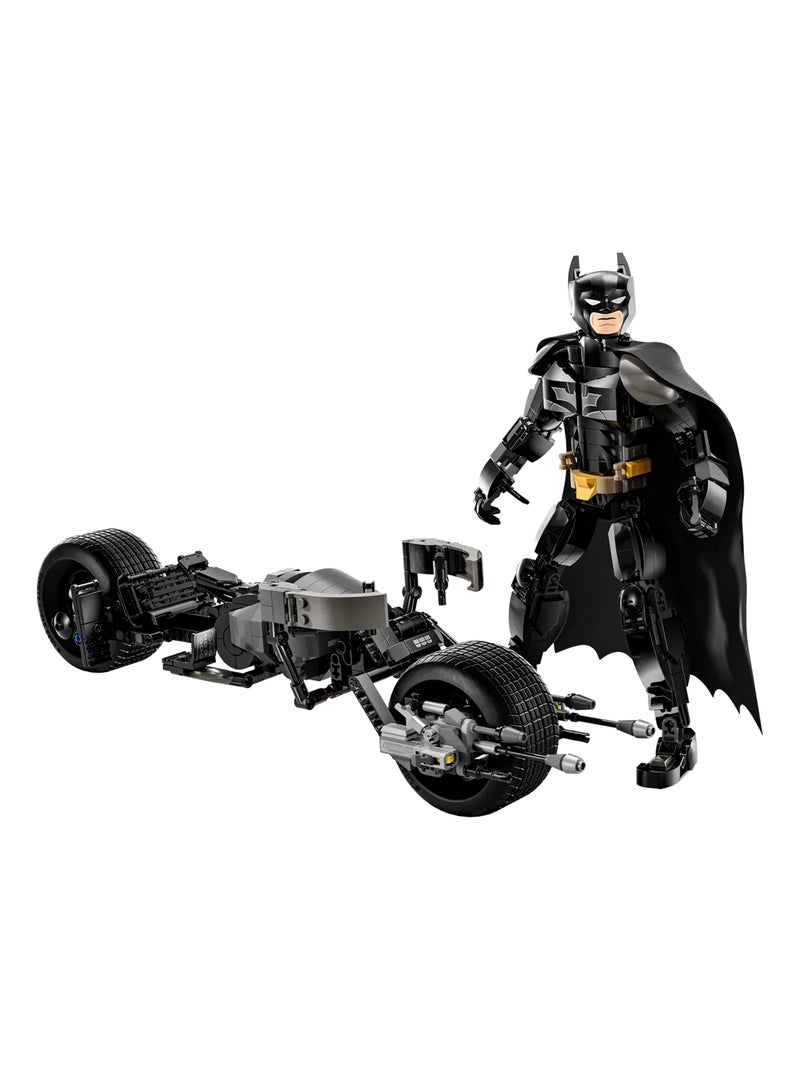 Batman La figurine de Batman™ à construire et la moto Bat-Pod Multicolore - Kiabi