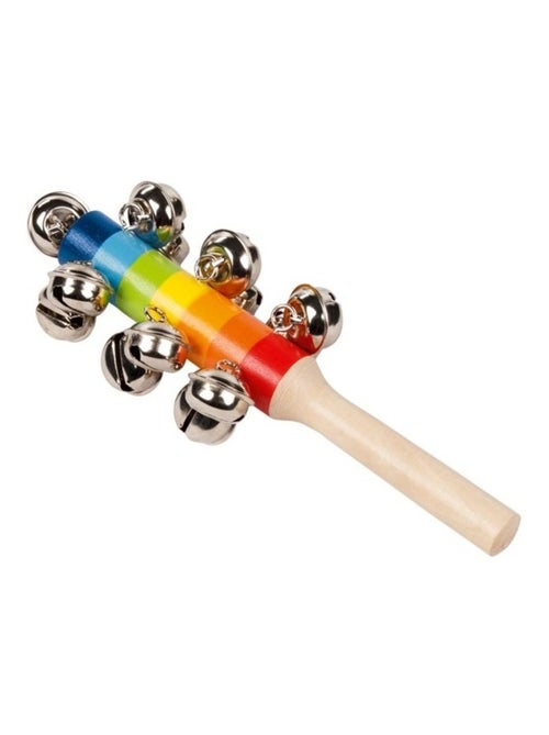 Bâton coloré avec 13 clochettes - Kiabi