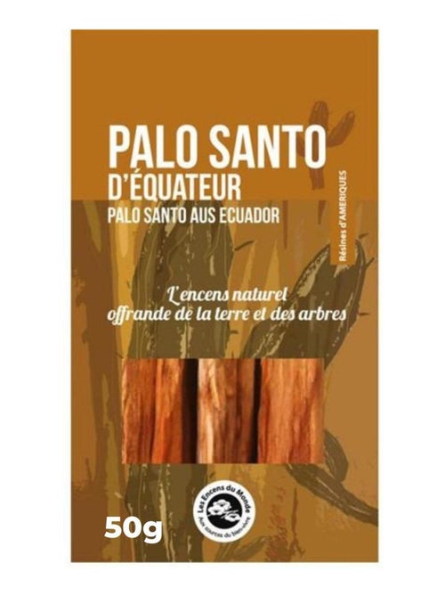 Bâtonnets de bois Palo Santo à brûler 50 g - Les Encens du Monde - Kiabi