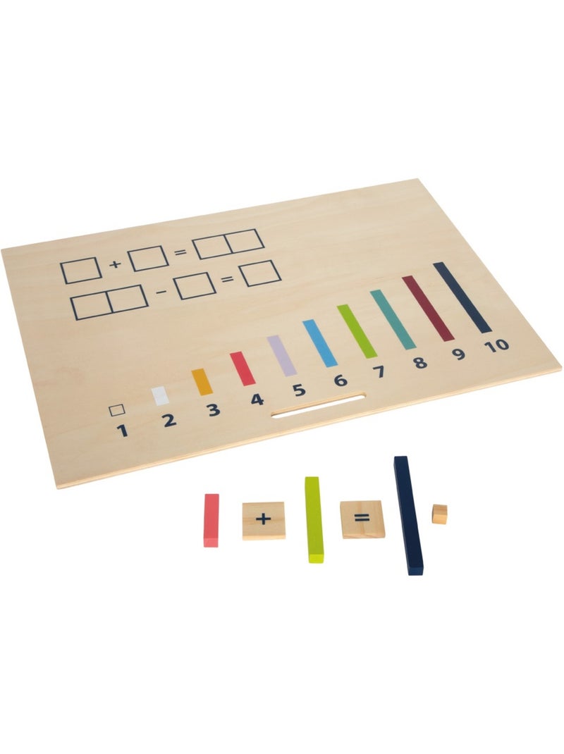 Bâtonnets de calcul avec chiffres Beige - Kiabi