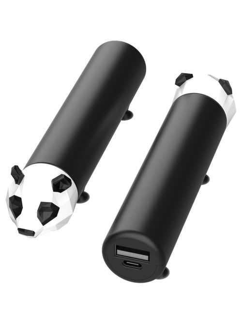 Batterie Externe Power Pets Panda - 4800 mAh avec Ventouses - Recharge Rapide 2A - Ultra Douce - MOB - Kiabi