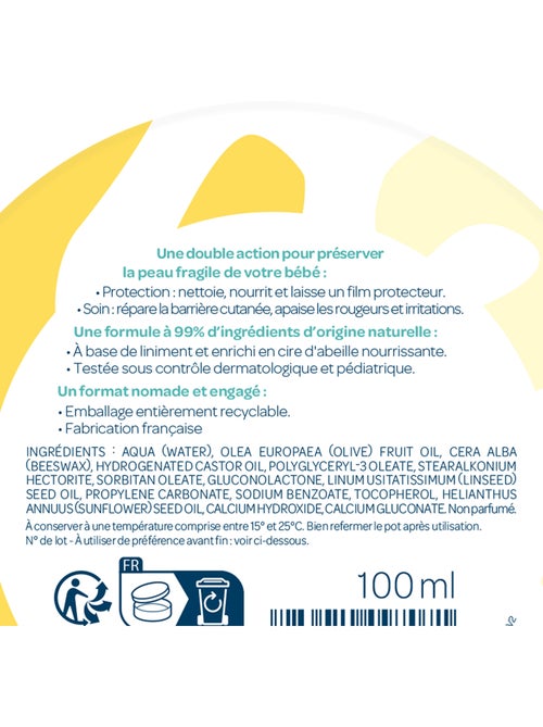 Baume de change au liniment 100ml biolane - Kiabi Baume de change au liniment 100ml biolane - Kiabi