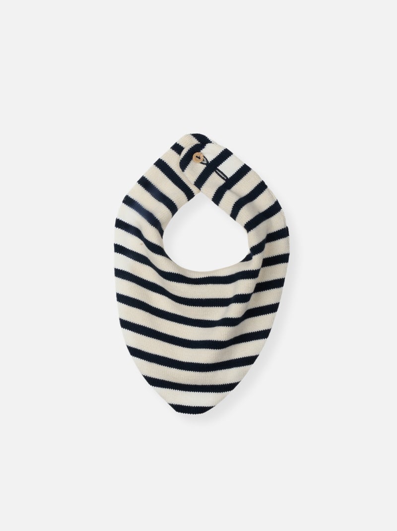 Bavana en coton bio Bleu Blanc - Kiabi