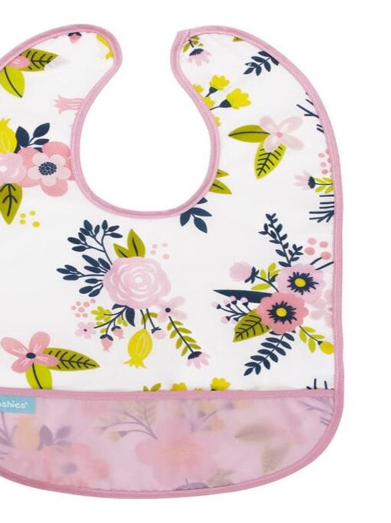 Bavoir 12-36 mois Pink Garden Flowers Multicolore - Kiabi