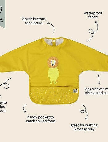 Bavoir à manches imperméable