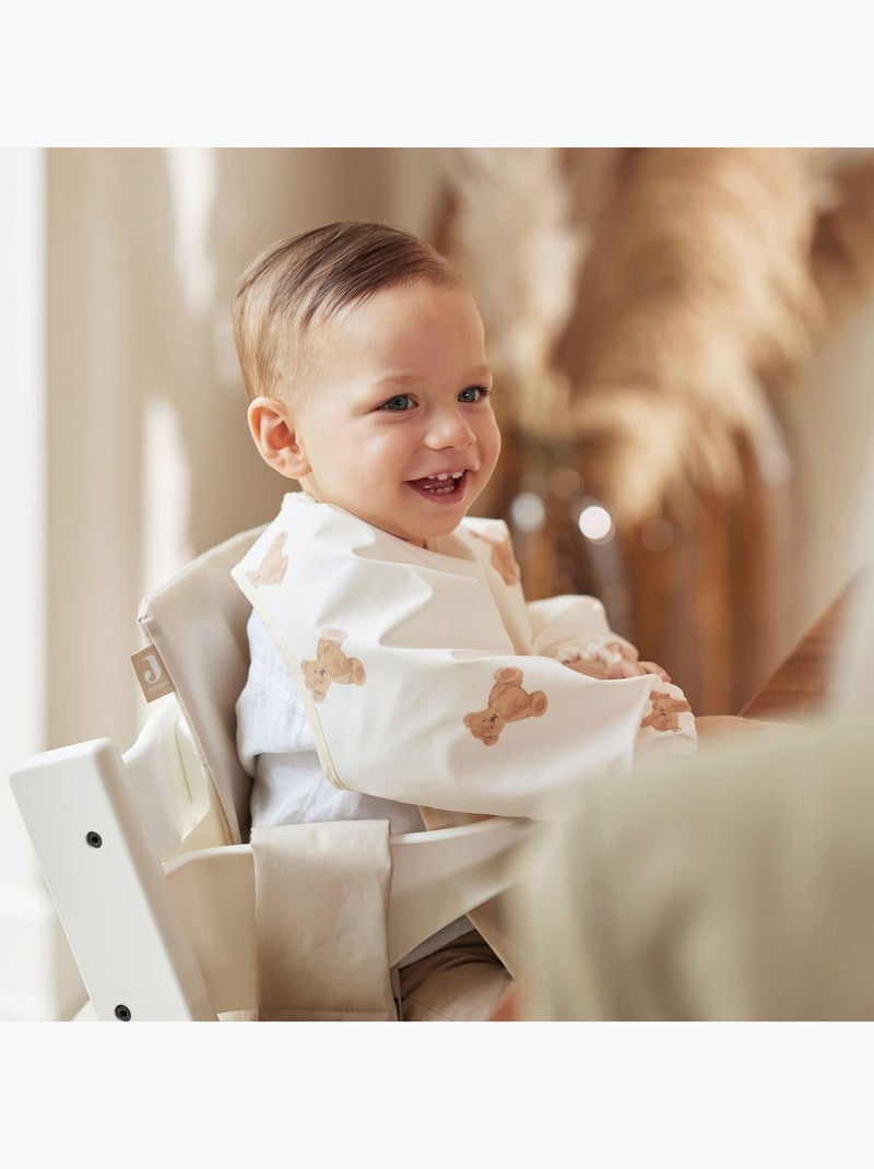 Bavoir à manches imperméable Jollein Beige - Kiabi
