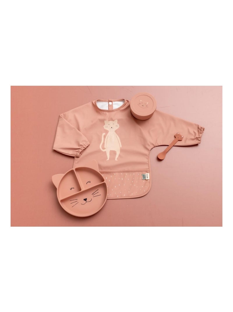 Bavoir à manches imperméable Rose - Kiabi