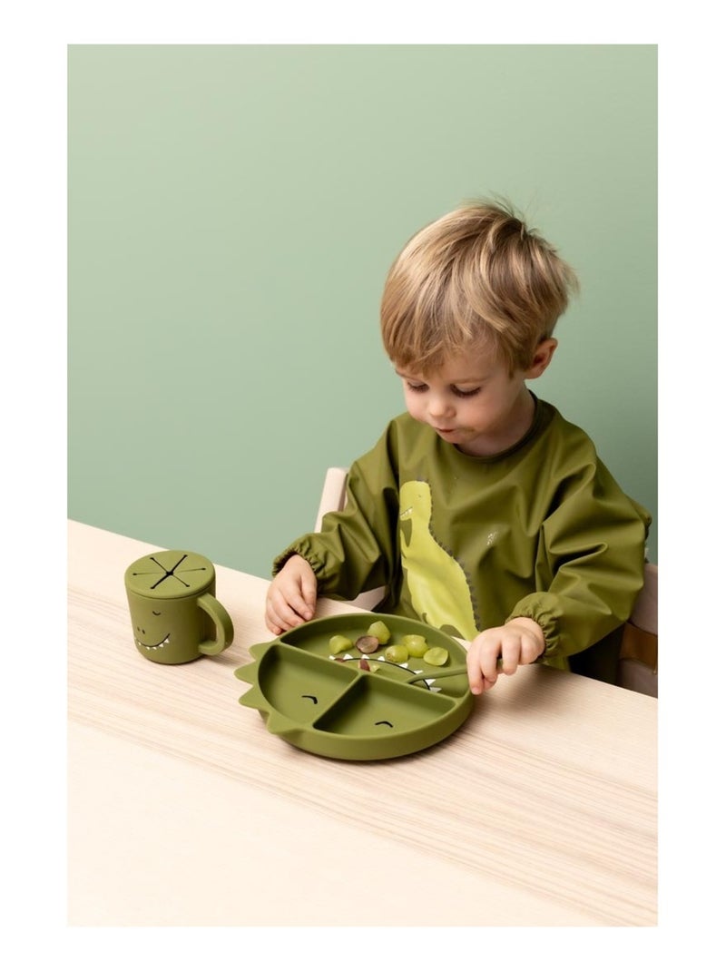 Bavoir à manches imperméable Vert - Kiabi