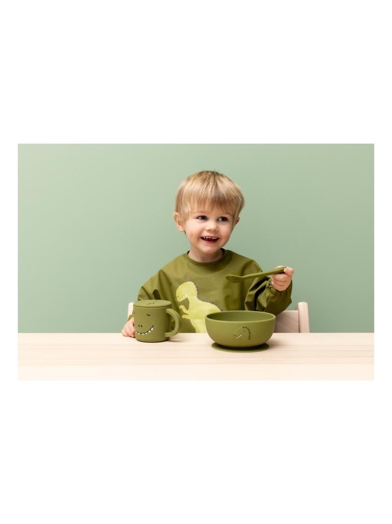 Bavoir à manches imperméable Vert - Kiabi