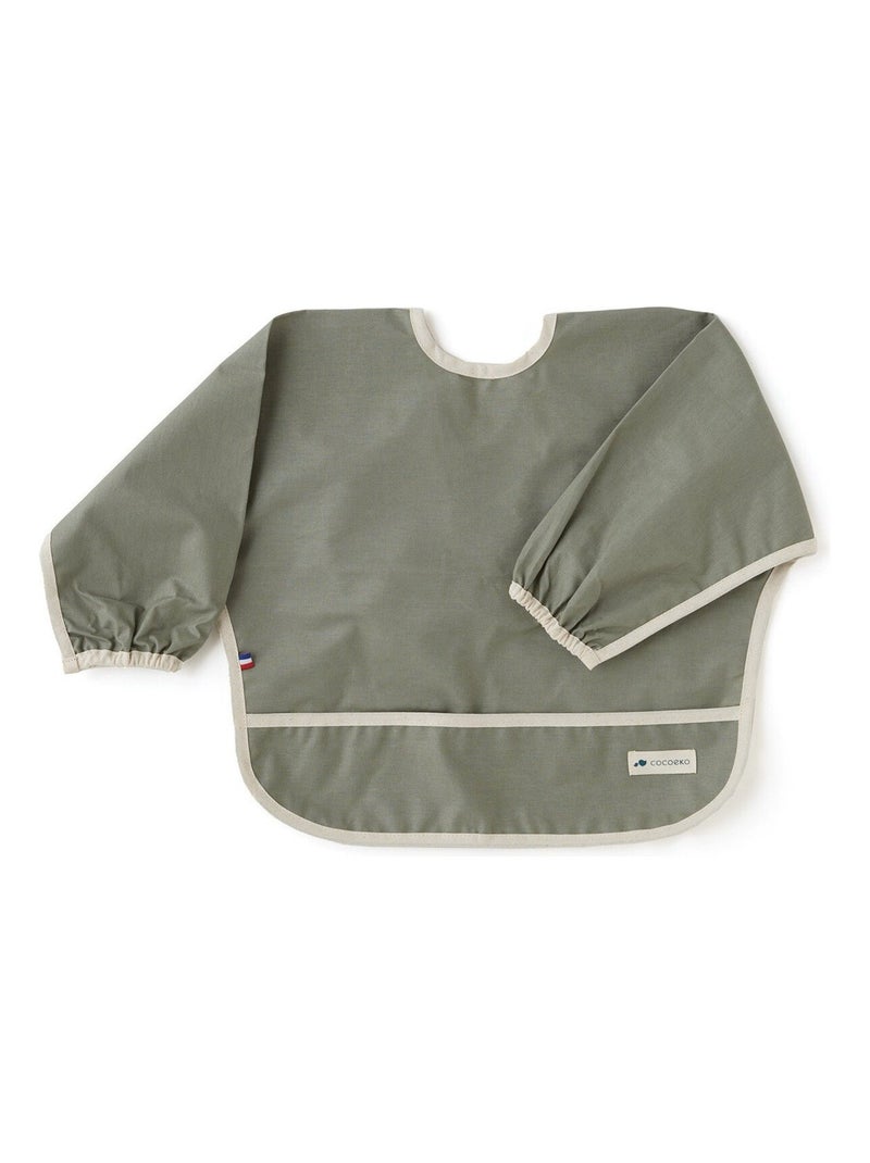 Bavoir à manches Vert kaki - Kiabi