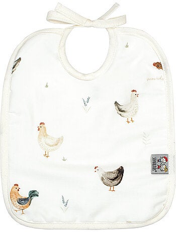 Bavoir à nouer en coton, GALLINA SEVIRA KIDS