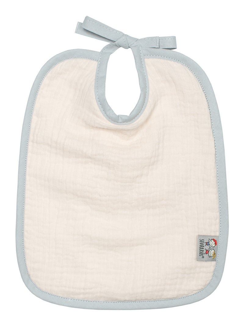 Bavoir à nouer en gaze de coton, Jeanne SEVIRA KIDS Beige - Kiabi
