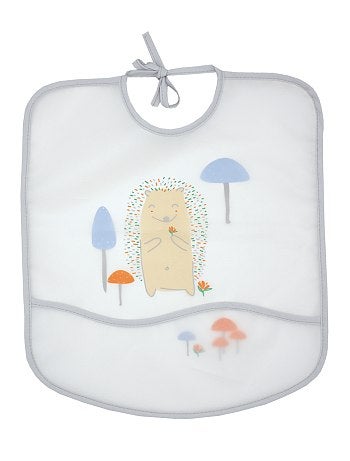 Bavoir à poche 'hérisson'