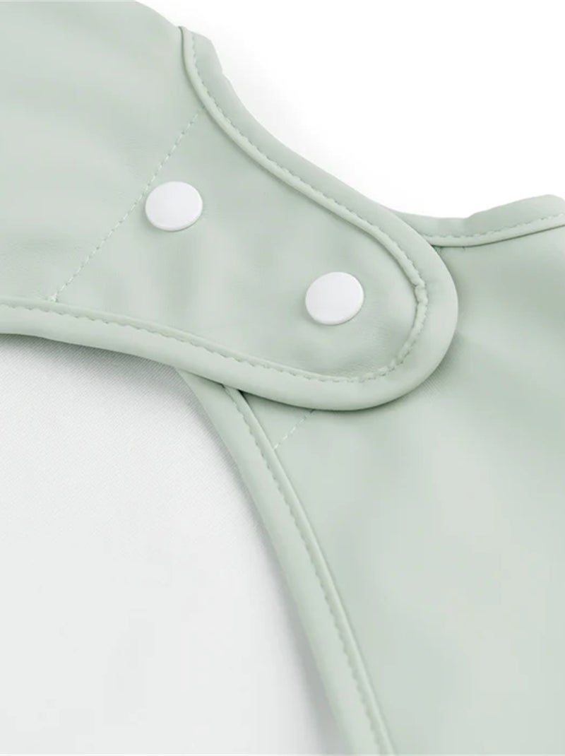 Bavoir à pochettes - Croco - Vert Vert - Kiabi