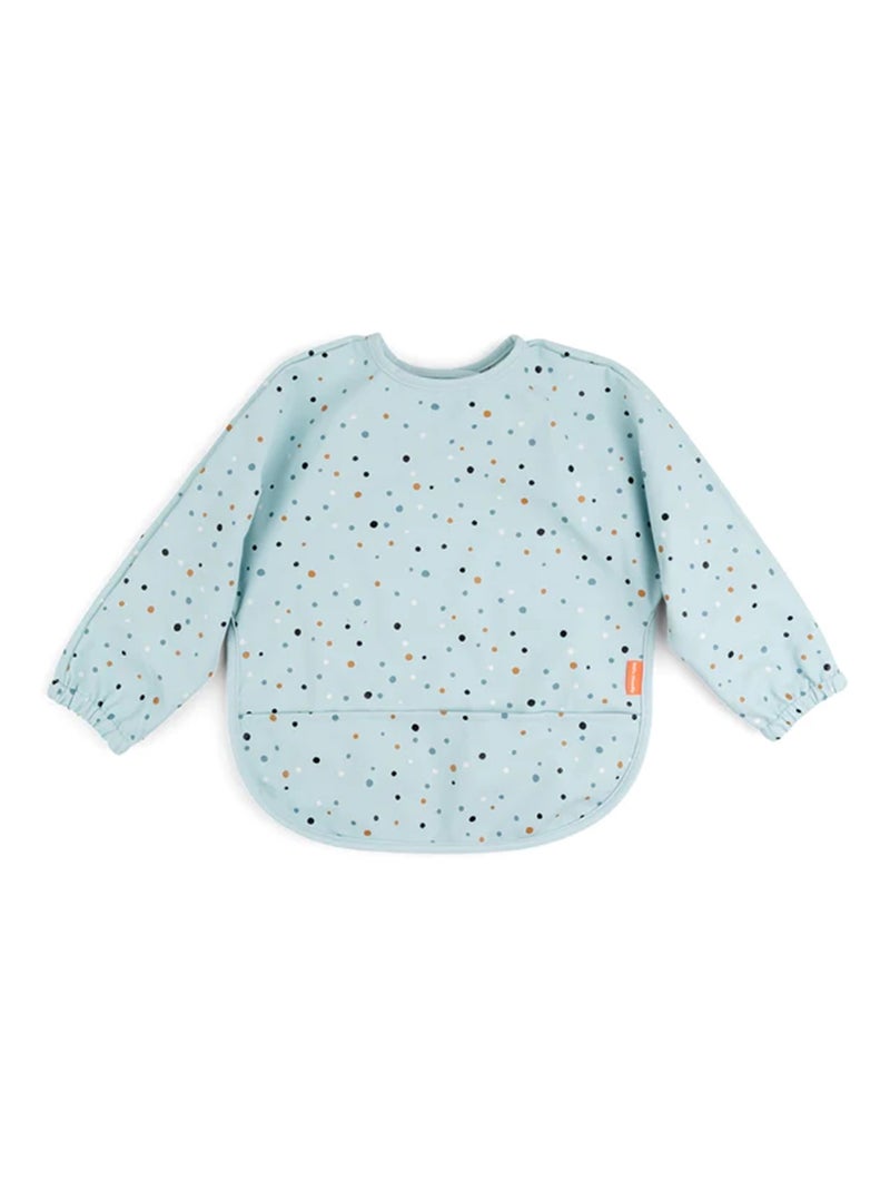 Bavoir à pochettes - Happy dots Bleu - Kiabi