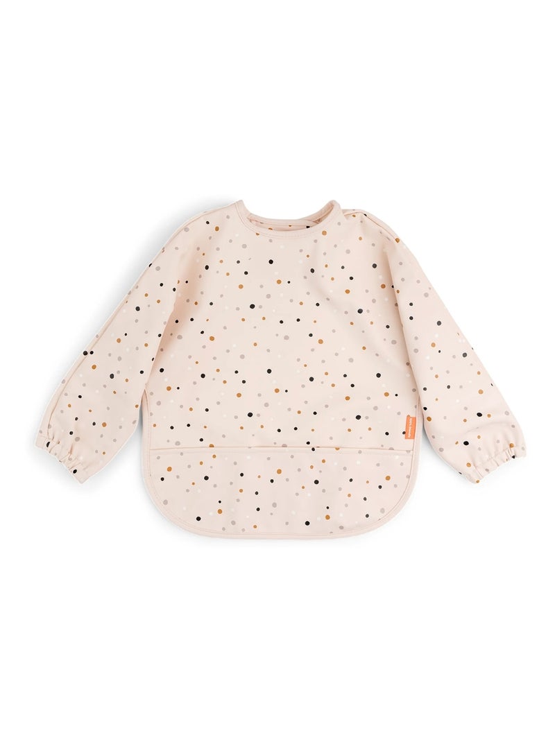 Bavoir à pochettes - Happy dots Rose - Kiabi