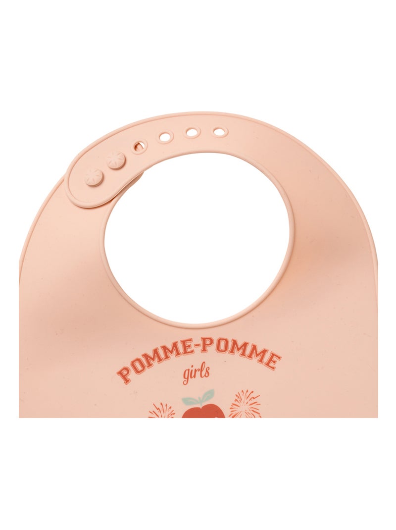 Bavoir à réservoir imperméable 6 mois - Smoothie - Babycalin Rouge tomate - Kiabi