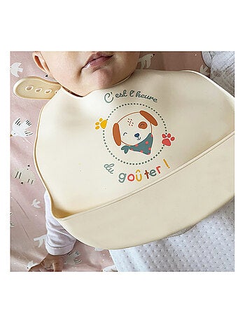 Bavoir à réservoir imperméable 6 mois - Smoothie - Babycalin