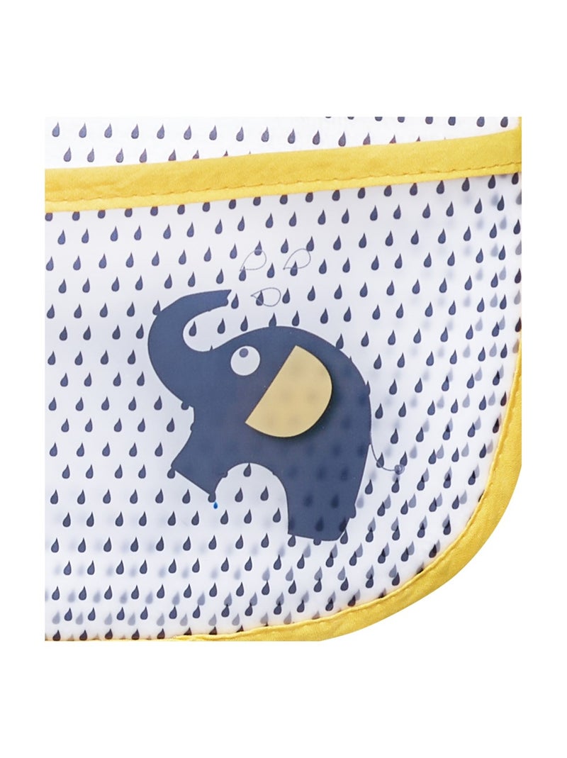 Bavoir avec récupérateur - SAUTHON Jaune - Kiabi