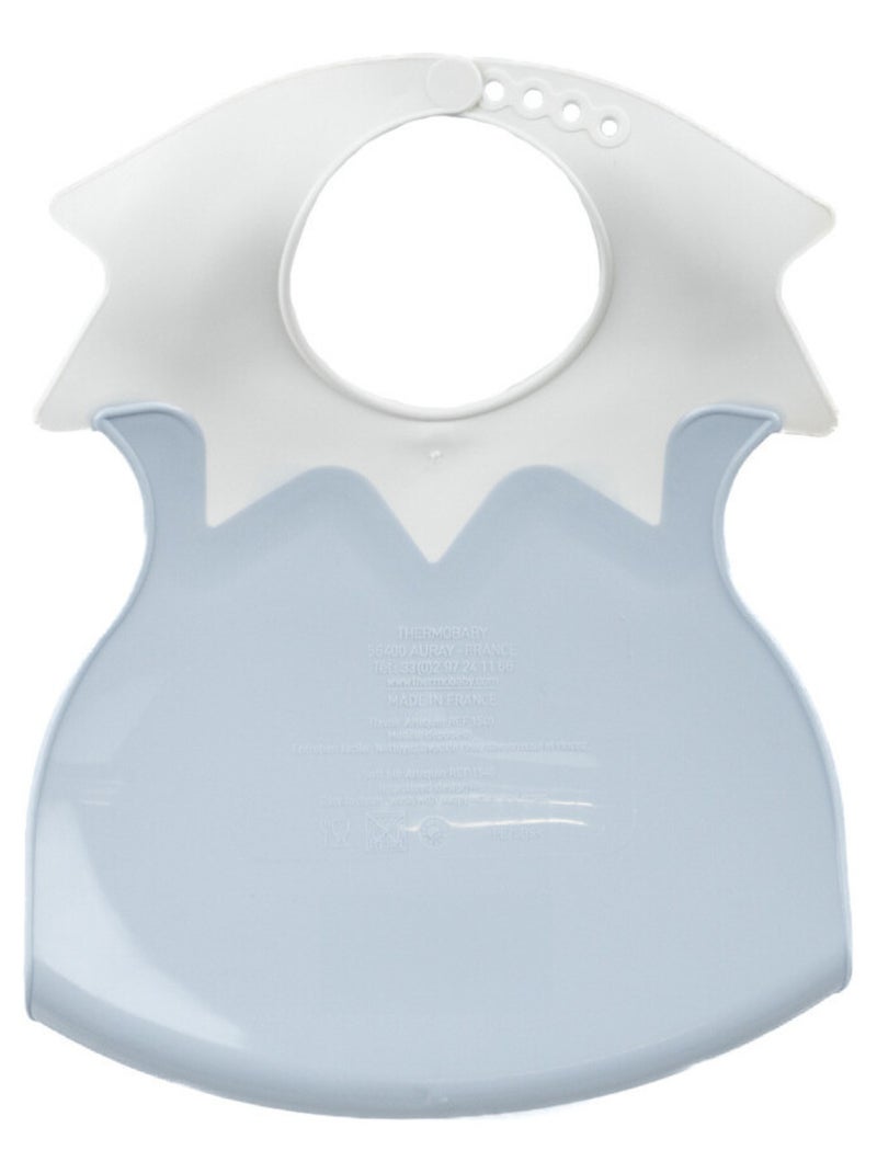 Bavoir avec récupérateur ARLEQUIN Bleu - Kiabi