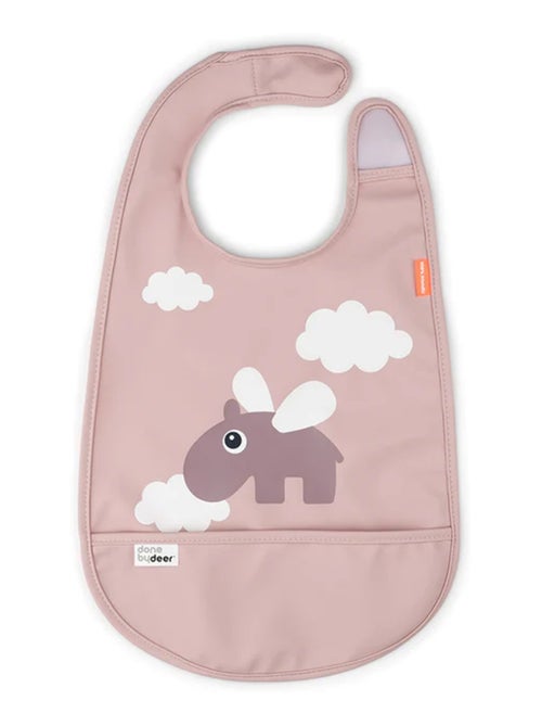 Bavoir avec velcro - Happy clouds - Kiabi