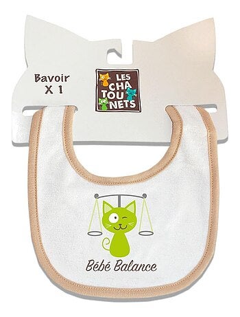 Bavoir Balance LES CHATOUNETS