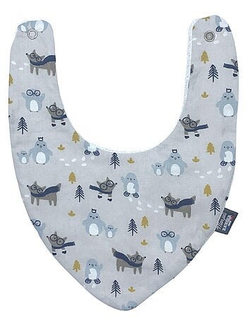 Bavoir bandana - Savane