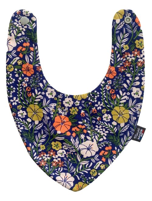 Bavoir bandana - Fleur Blosy - Kiabi