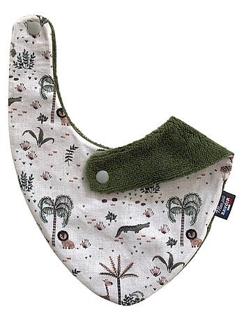 Bavoir bandana - Savane