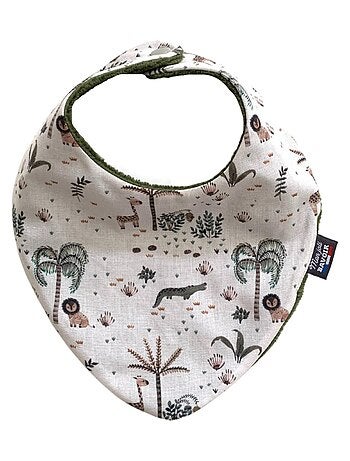Bavoir bandana - Savane