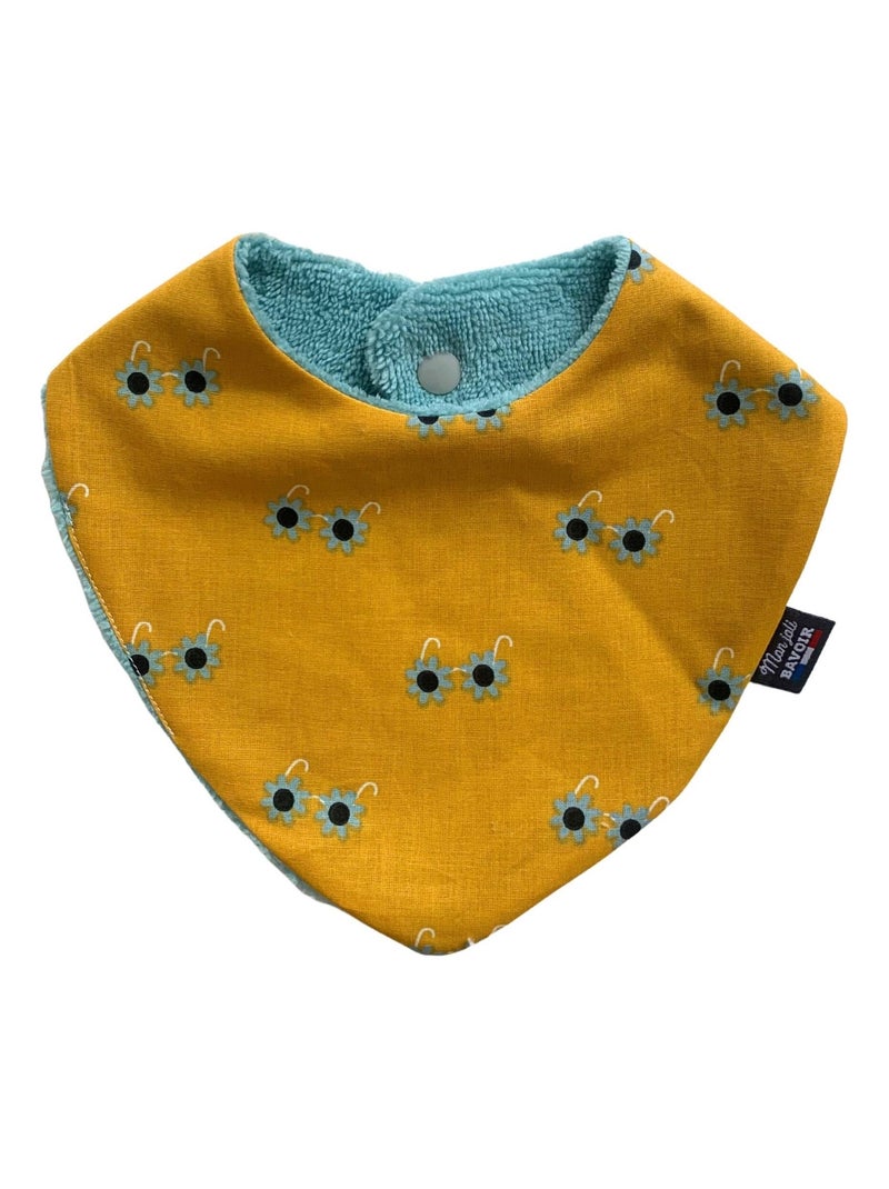 Bavoir bandana - Sunny Jaune foncé - Kiabi