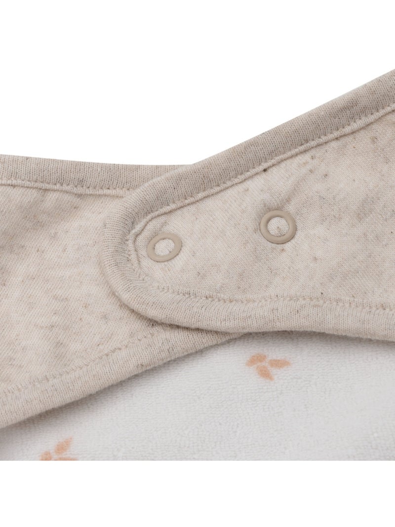 Bavoir bandana en coton (2 pcs) Jollein Beige - Kiabi