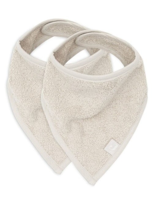 Bavoir bandana en coton (2pcs) - Kiabi