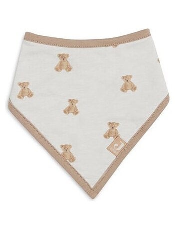 Bavoir bandana en coton (2pcs)